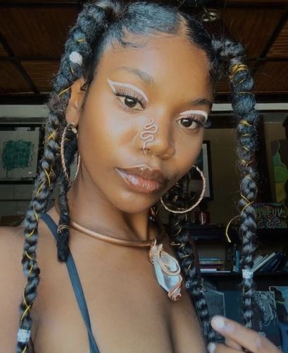 Customer photo review of 333 Large Divinity Cuff 333