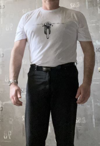 Customer photo review of Pack T-shirt + sticker concours