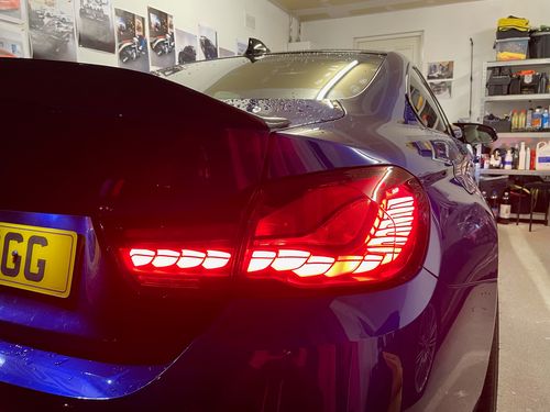 Customer photo review of MHC BMW M4 CS/GTS OLED Style Rear Tail Lights (F82)