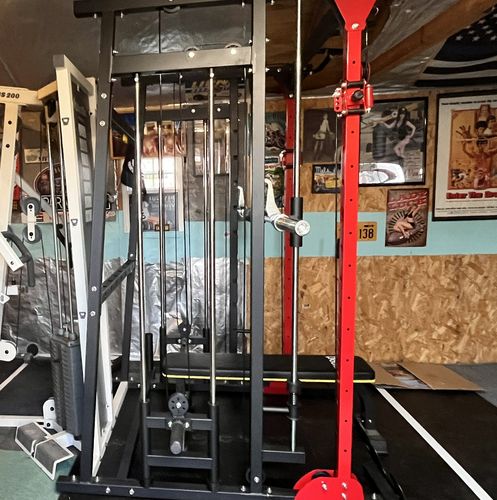 Customer photo review of Major Fitness SML07 All-In-One Home Gym Smith Machine