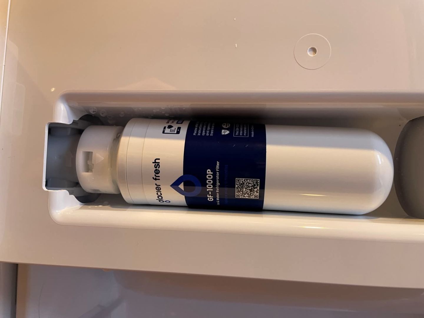Customer photo review of Glacier Fresh Replacement for LT1000P, ADQ747935 Refrigerator Water Filter