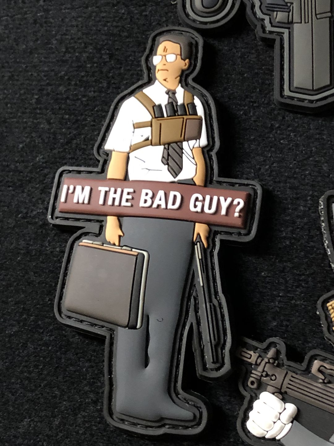 Customer photo review of Falling Down - Morale Patch