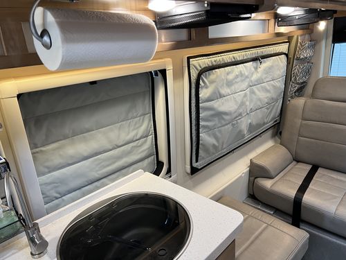 Customer photo review of Coachmen Beyond - Bed/Dinette Shade (Set)