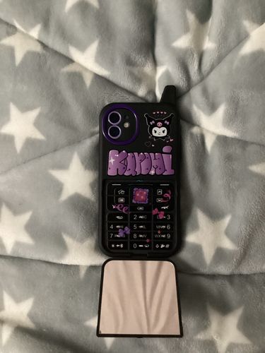 Customer photo review of Serenityll™ Sanrio Flip Mirror Big Brother Shockproof Phone Case