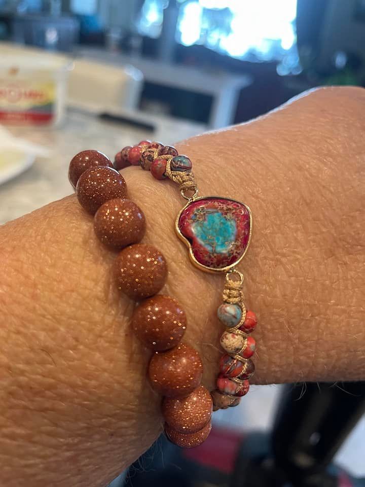Customer photo review of Passionate Heart Jasper Bracelet