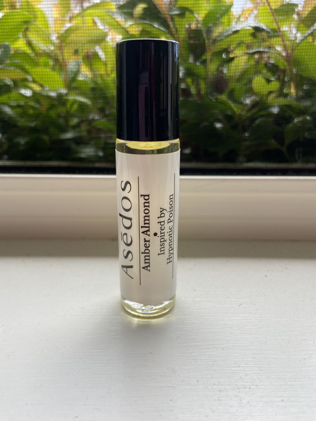 Customer photo review of AMBER ALMOND PERFUME OIL