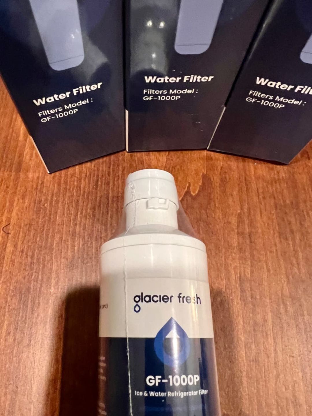 Customer photo review of 3-Pack LT1000P, LT1000PC, LT1000P/PC/PCS Water Filter by Glacier Fresh