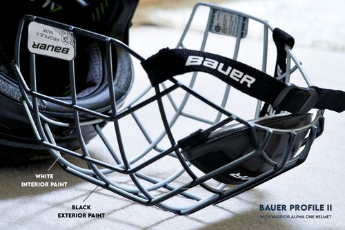 Customer photo review of Bauer Profile II Facemask
