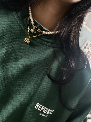 Customer photo review of 90s Bubble necklace