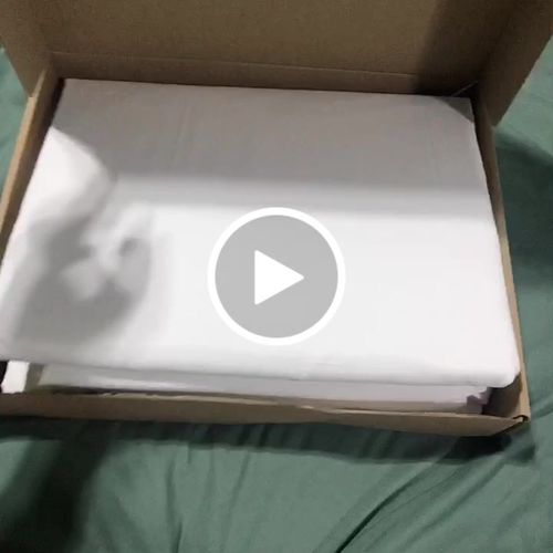 Customer video review of Plain White