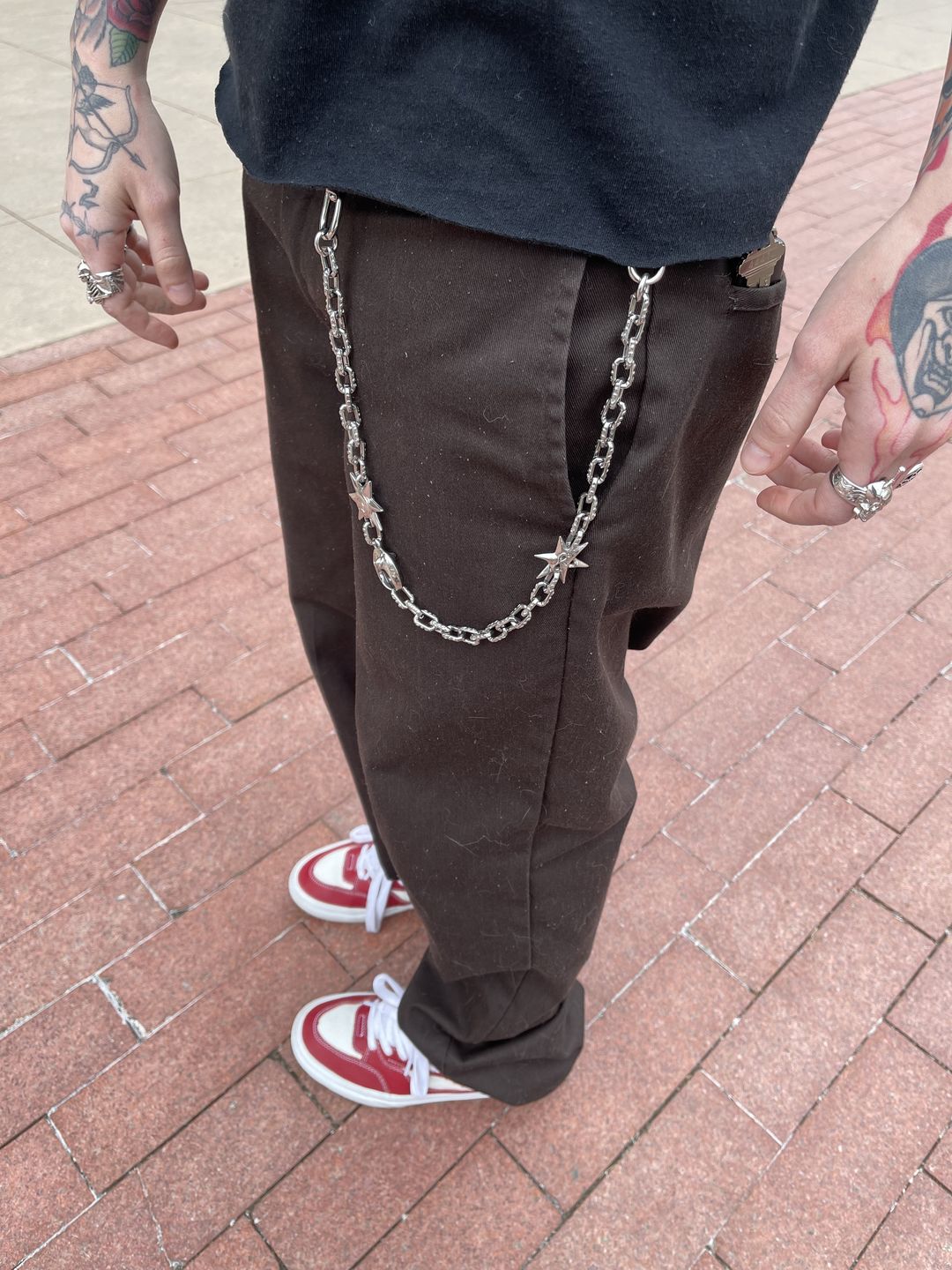 Customer photo review of ASTROLOGY WALLET CHAIN