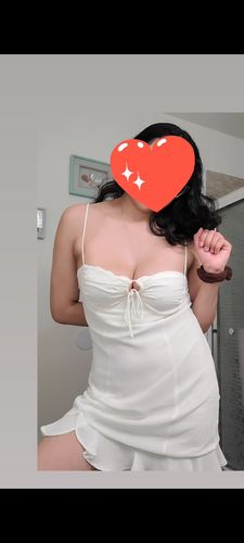 Customer photo review of Charlotte Mini Dress (WHITE)