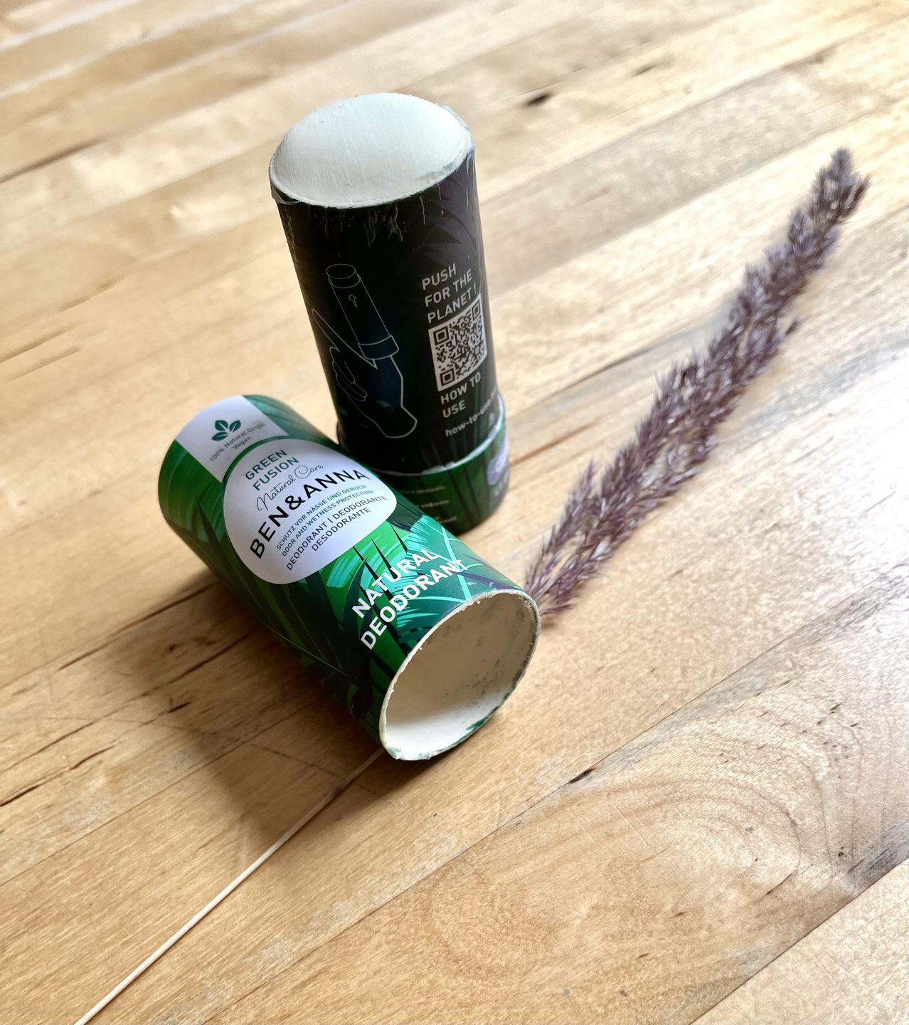 Customer photo review of DEO PAPERTUBE – GREEN FUSION