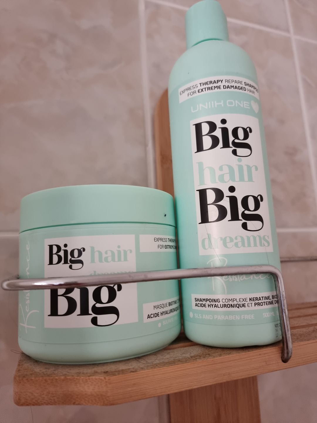 Customer photo review of Gamme Résistance - Masque 500ml