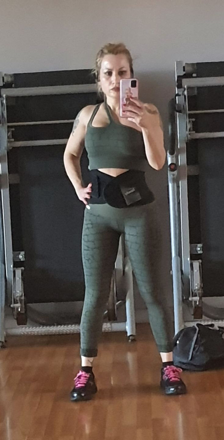 Customer photo review of Top Monospalla Cocco Verde