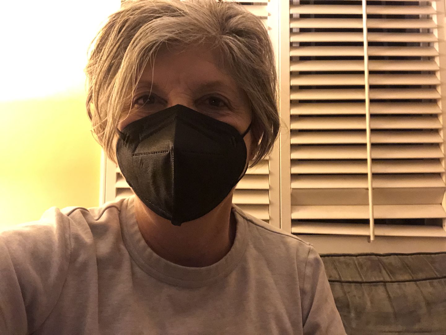 Customer photo review of KN95 Respirator Face Mask Individually Sealed (Cone Shape)