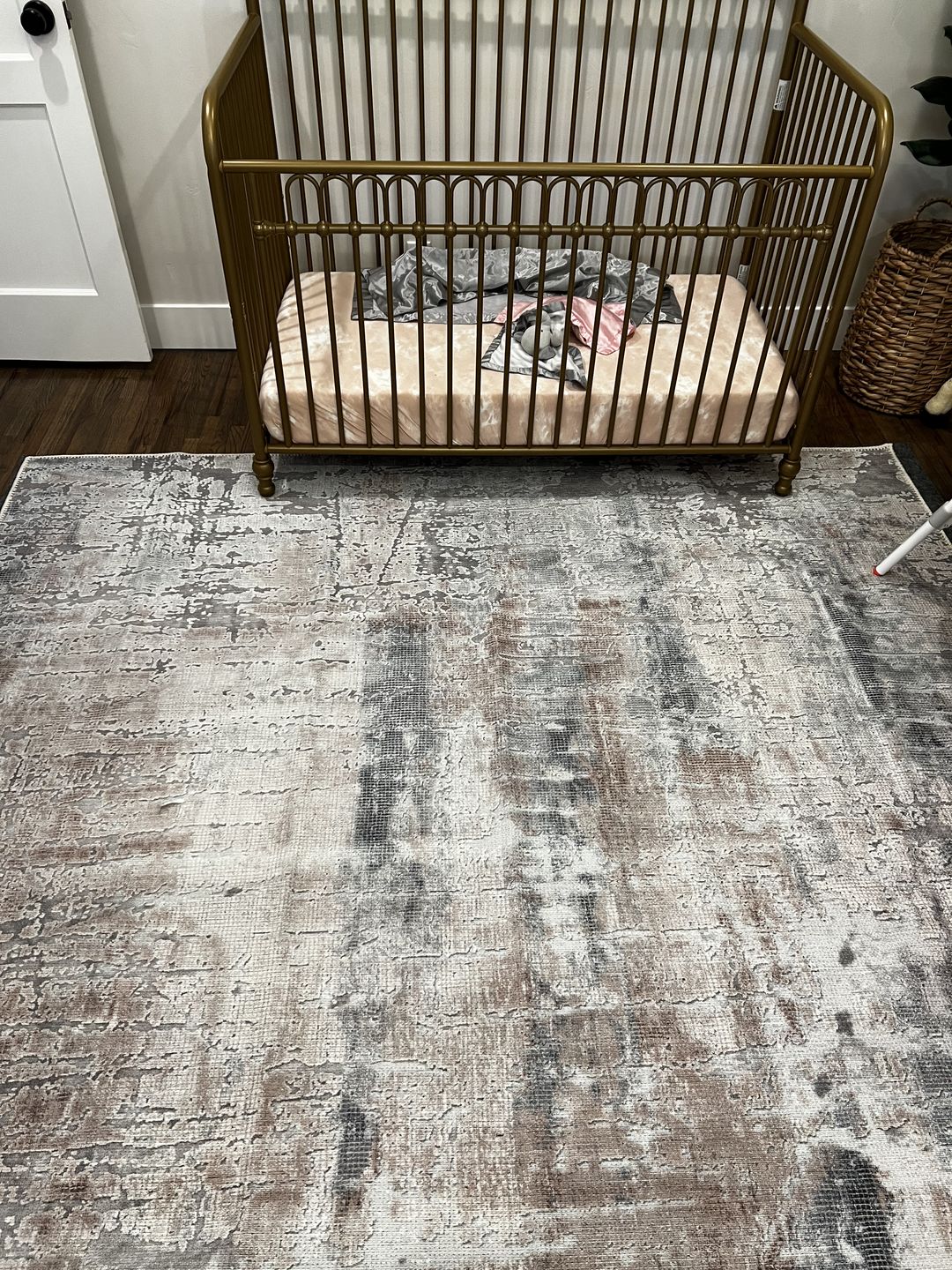 Customer photo review of Abstract Twilight Ash Rug