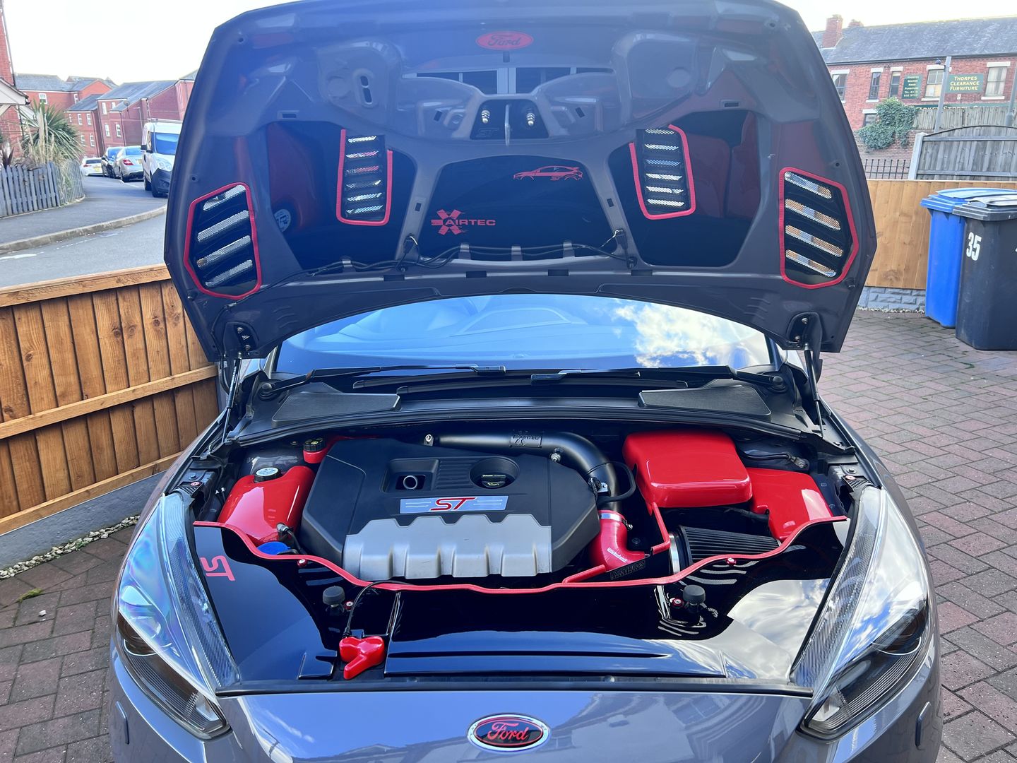 Customer photo review of Proform Under Bonnet Panels / Plates - Mk3/3.5 Focus