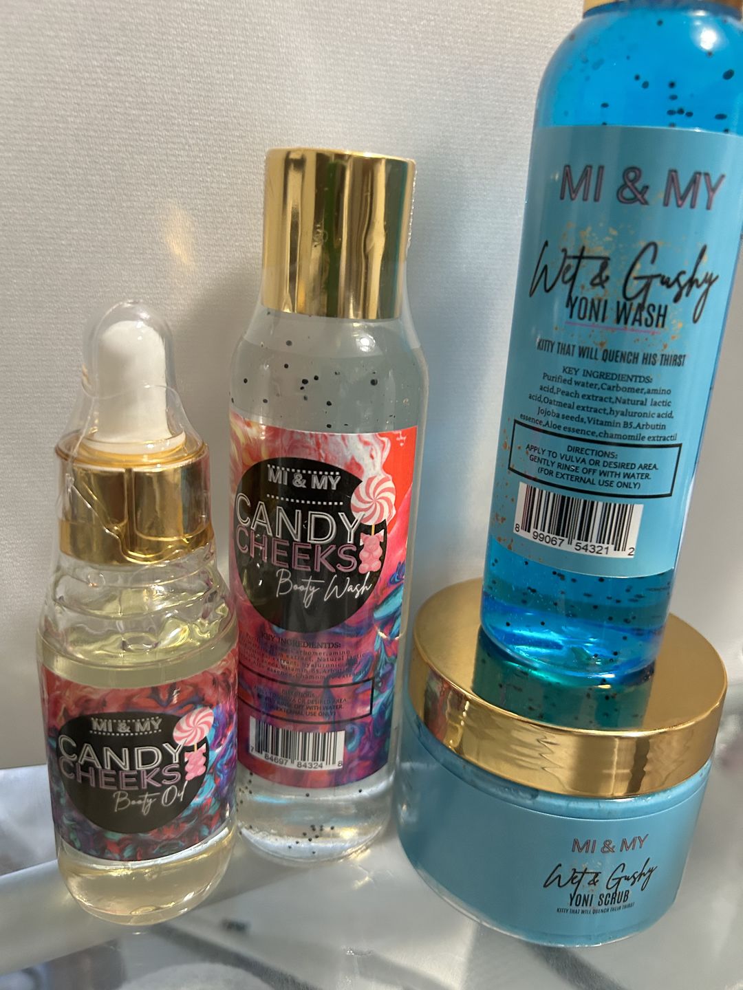 Customer photo review of Wet And Gushy Yoni Scrub