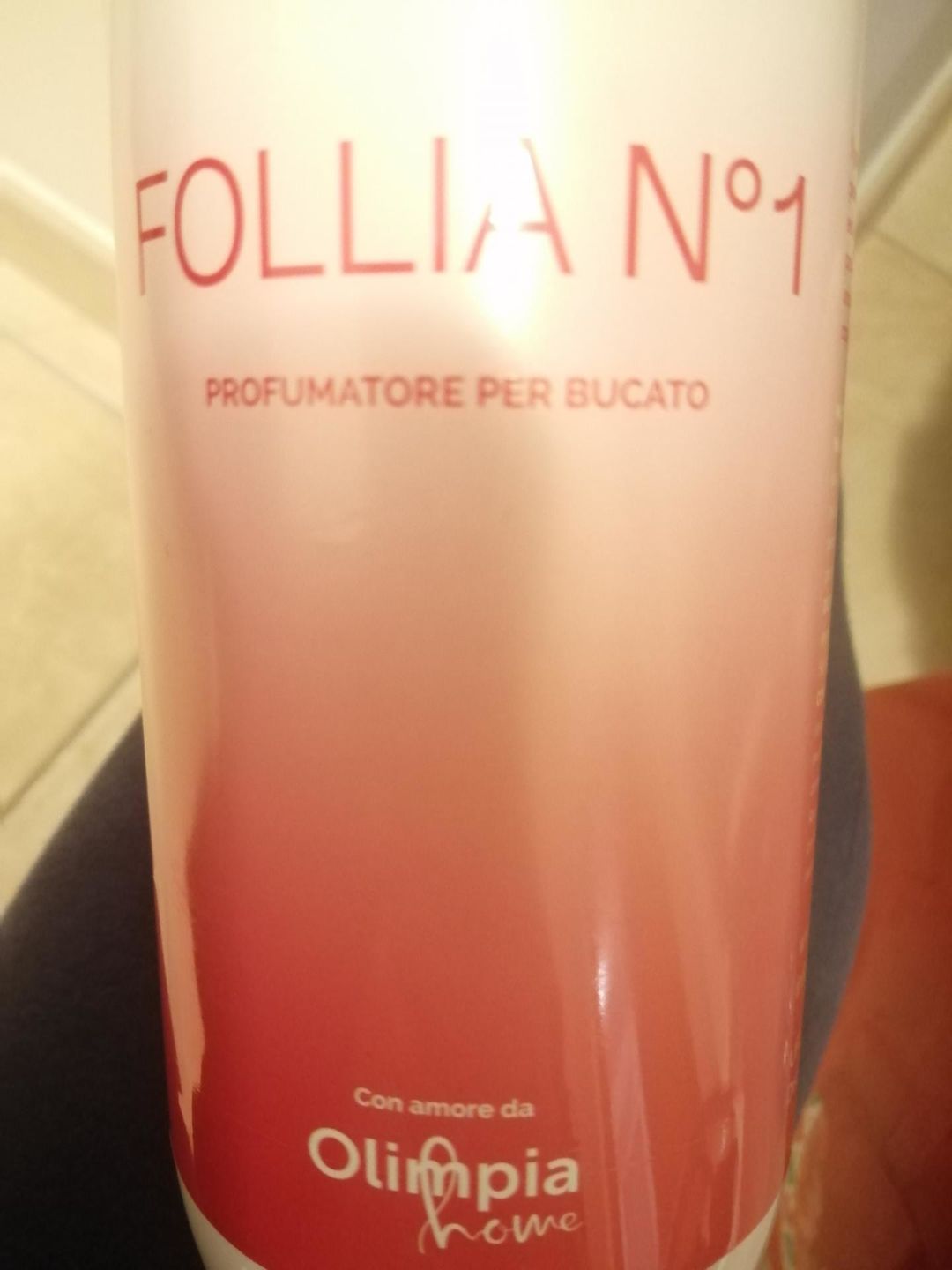 Customer photo review of Follia N.1 profumatore per bucato OH Fragrance