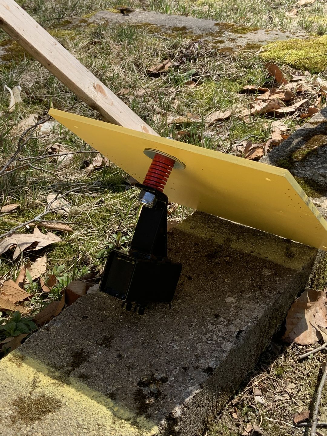 Customer photo review of T-Post Target Mount Bracket - 2 PACK