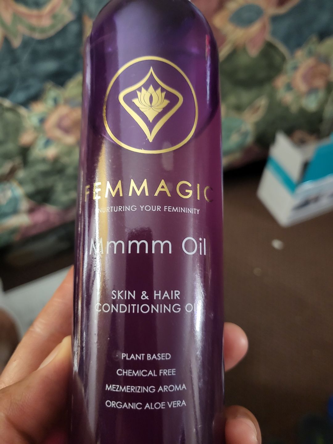 Customer photo review of Mmmm Oil (8 Oz)