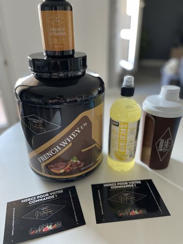 Customer photo review of FRENCH WHEY - LA FRENCH NUTRITION SG