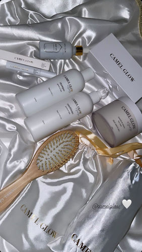 Customer photo review of Nourish & Restore Hair Mask