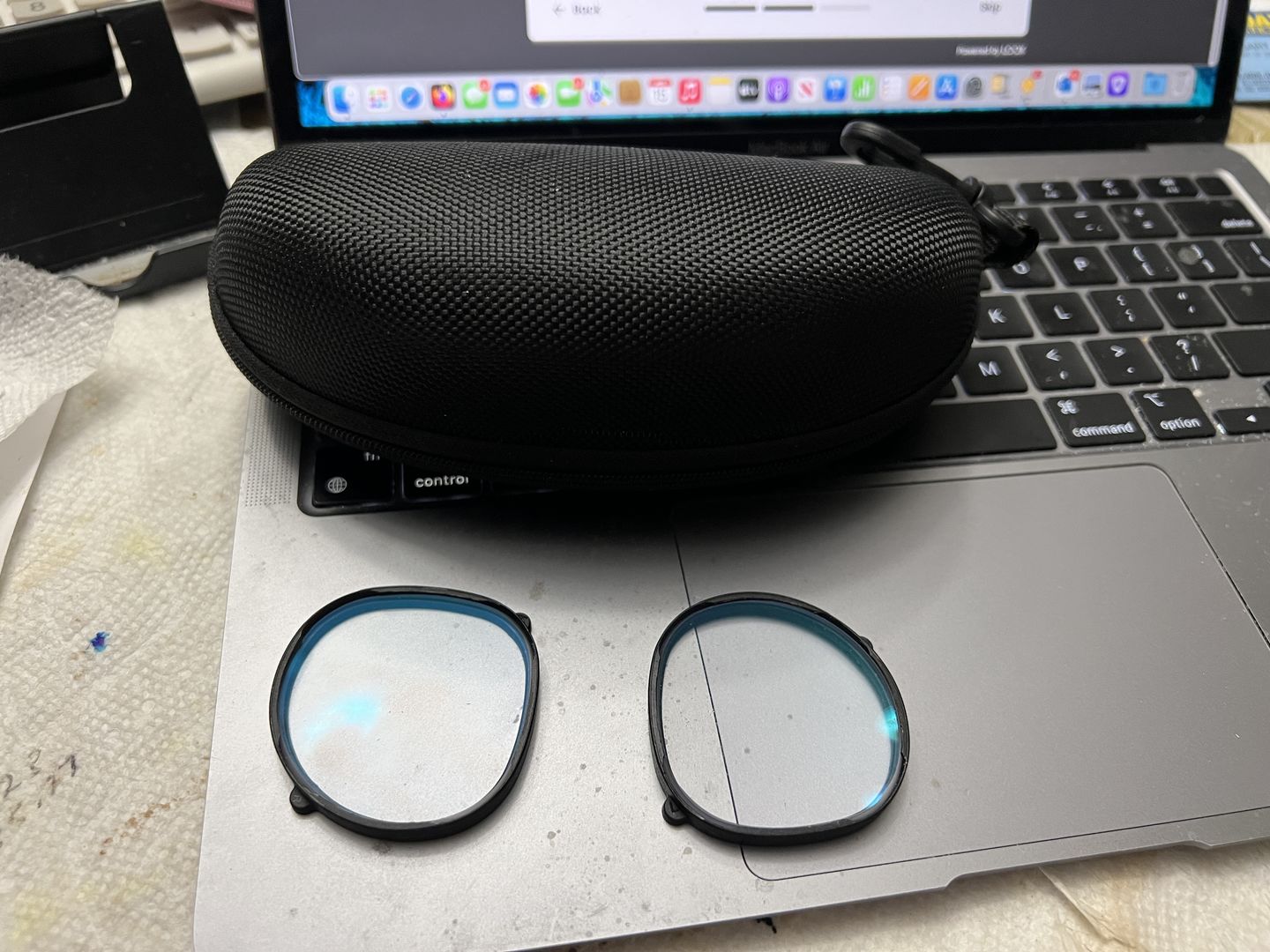 Customer photo review of Magnetic Prescription Lens for Quest 2