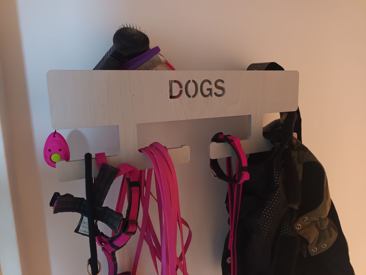 Customer photo review of PERSONALISIERUNG: Hundegarderobe XL