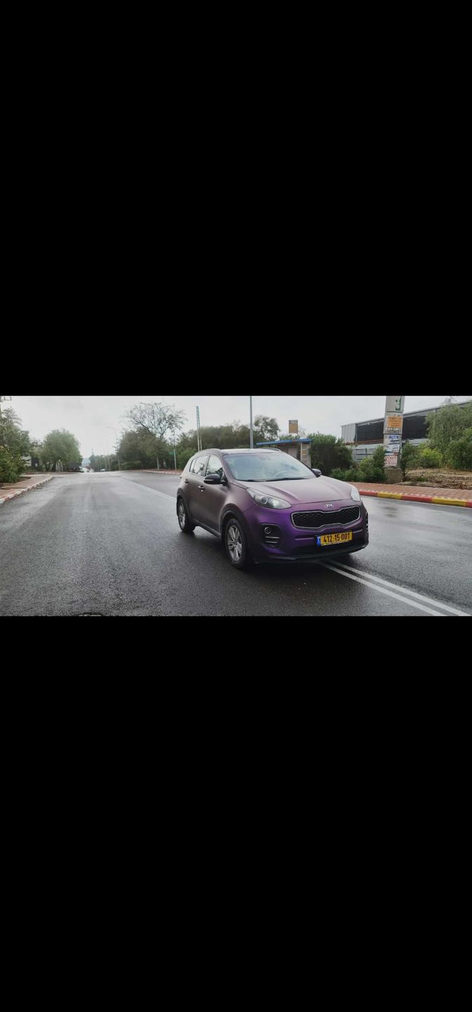Customer photo review of Matte Russian Violet Vinyl Wrap
