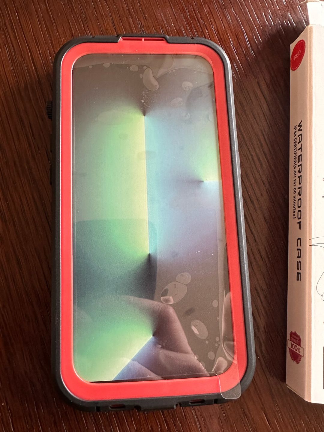 Customer photo review of iPhone Waterproof Case Dirtproof Snowproof Dropproof Cover