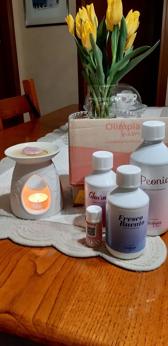 Customer photo review of Peonia profumatore per bucato OH Fragrance