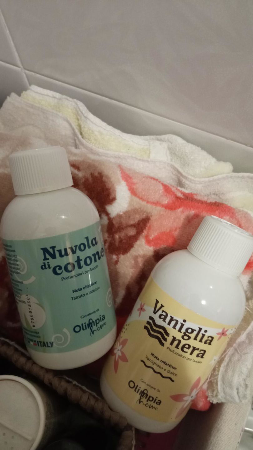 Customer photo review of Nuvola di Cotone profumatore per bucato OH Fragrance