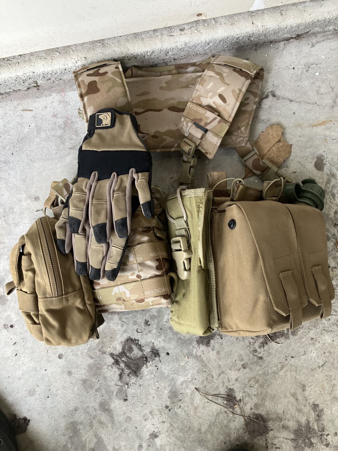 Customer photo review of AR Chest Rig Split Front 6 Mag