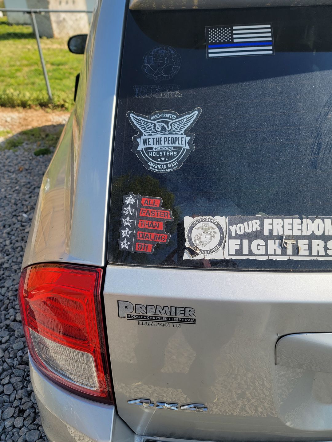 Customer photo review of All Faster than 911 Decal