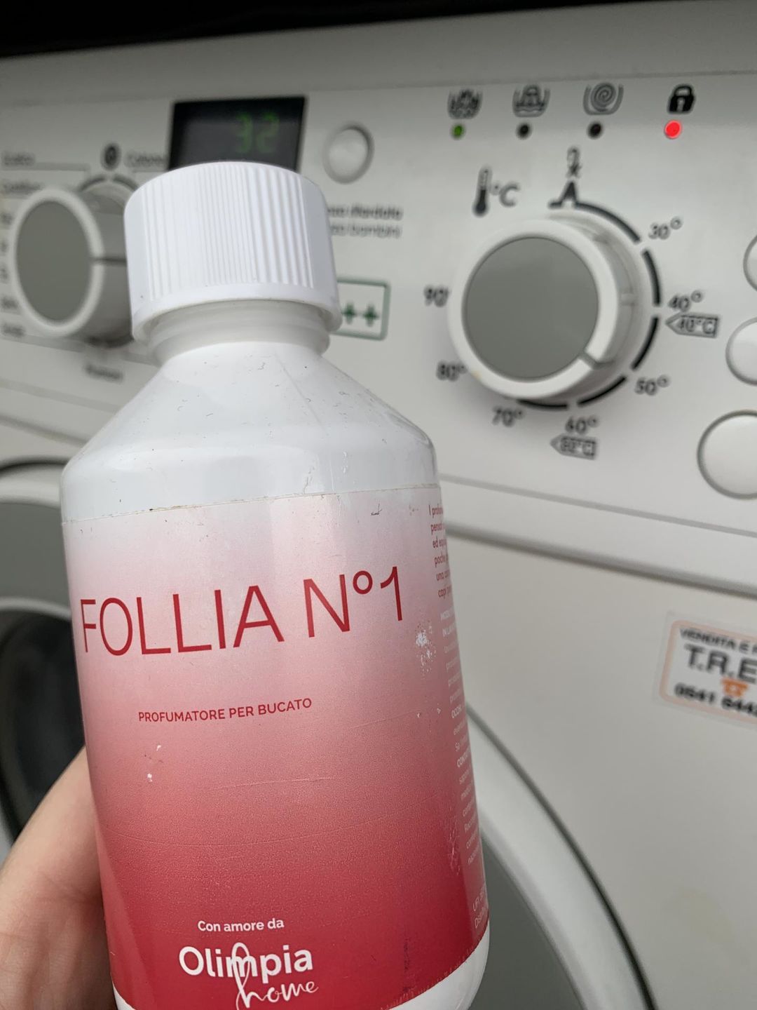 Customer photo review of Follia N.1 profumatore per bucato OH Fragrance