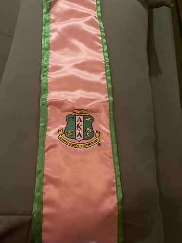 Customer photo review of Divine 9 (D9)Greek Graduation Stoles