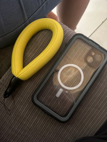 Customer photo review of BLACKTECH Apple iPhone Waterproof With Magnetic Ring - Black