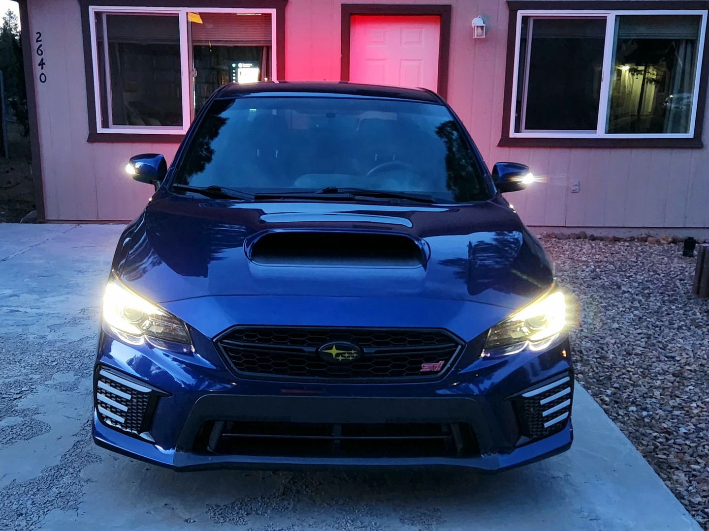 Customer photo review of 2015-21 WRX/STI Sequential LED Mirror Corner Lights