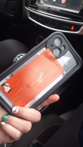 Customer photo review of iPhone Waterproof Case Dirtproof Snowproof Dropproof Cover