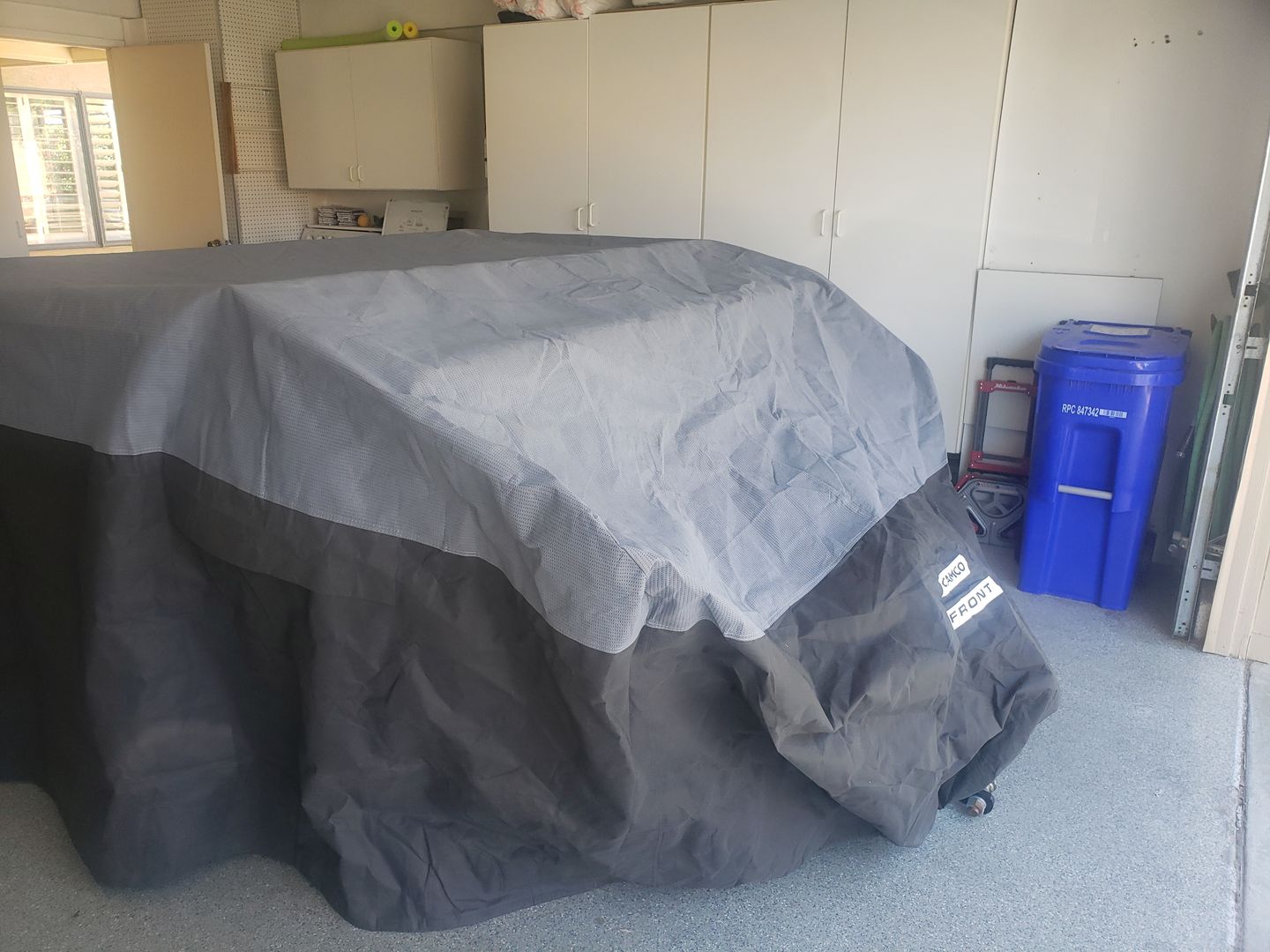Customer photo review of UltraGuard Pop Up Covers