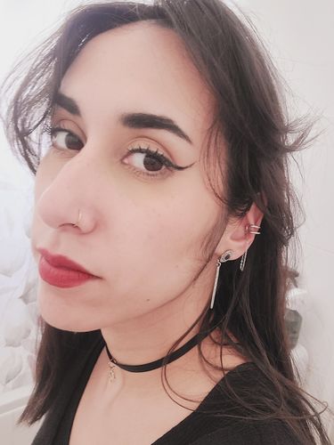 Customer photo review of PACK ESSENTIEL : 2 faux piercings