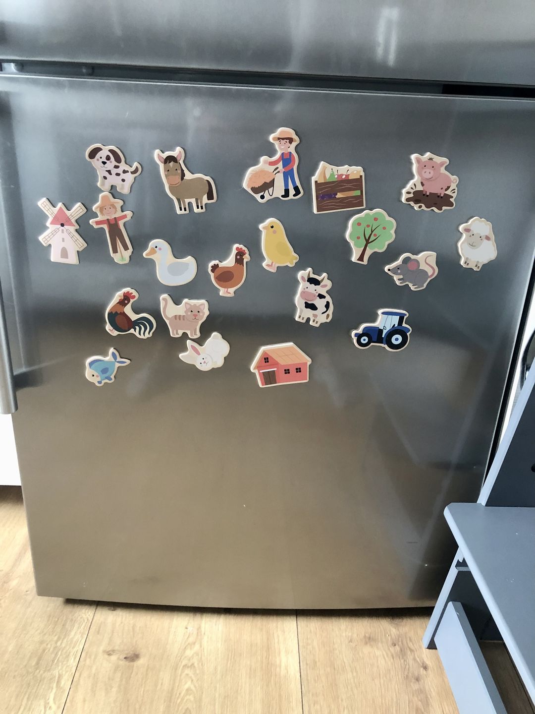 Customer photo review of Kühlschrankmagnete: Bauernhof