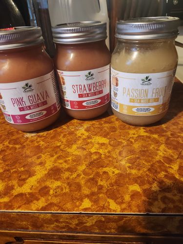 Customer photo review of TROPICAL THUNDER SEA MOSS GEL BUNDLE