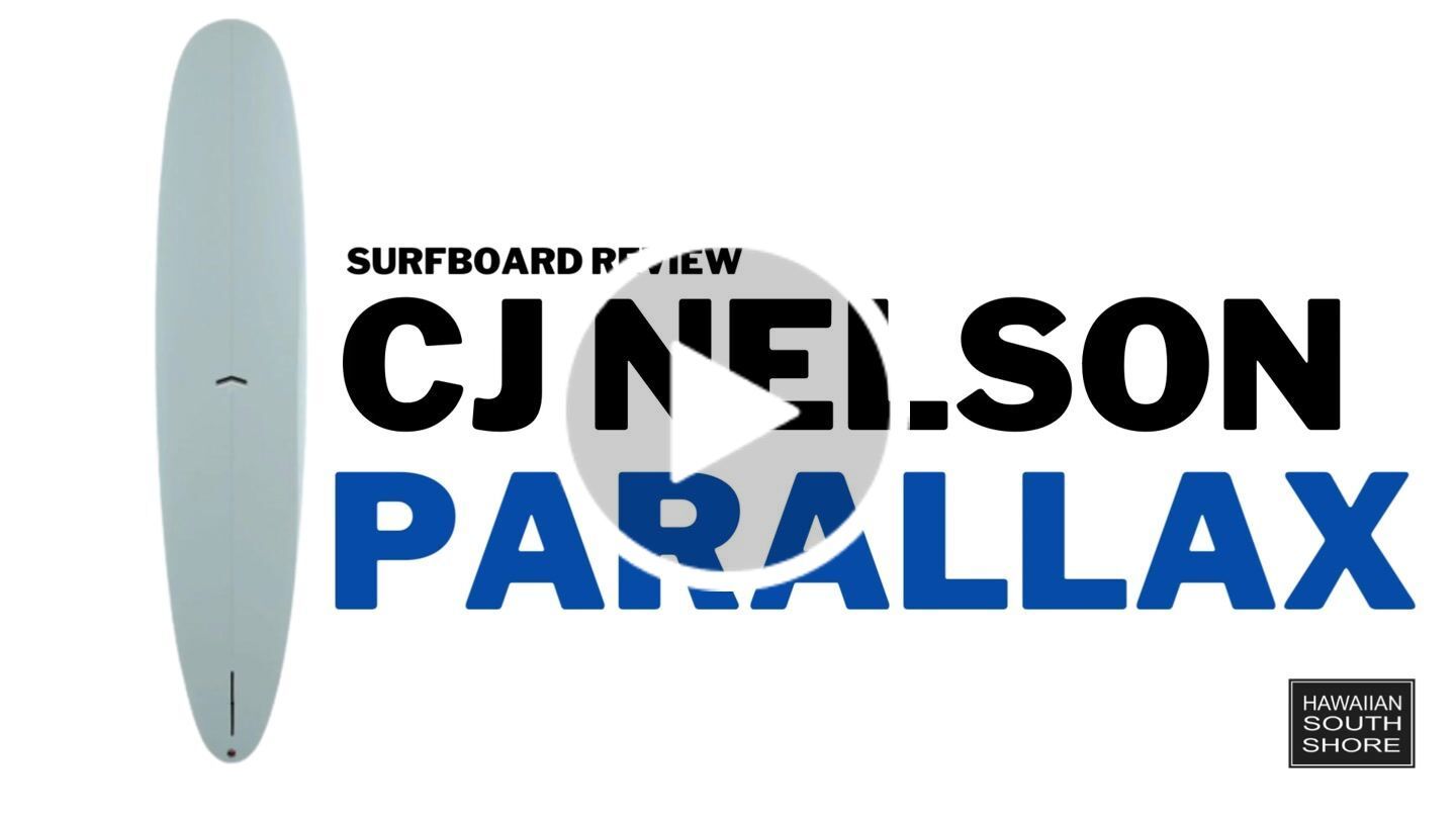 Customer video review of CJ Nelson PARALLAX PLUS 2+1 Fin (7'10-9'9) Thunderbolt Red