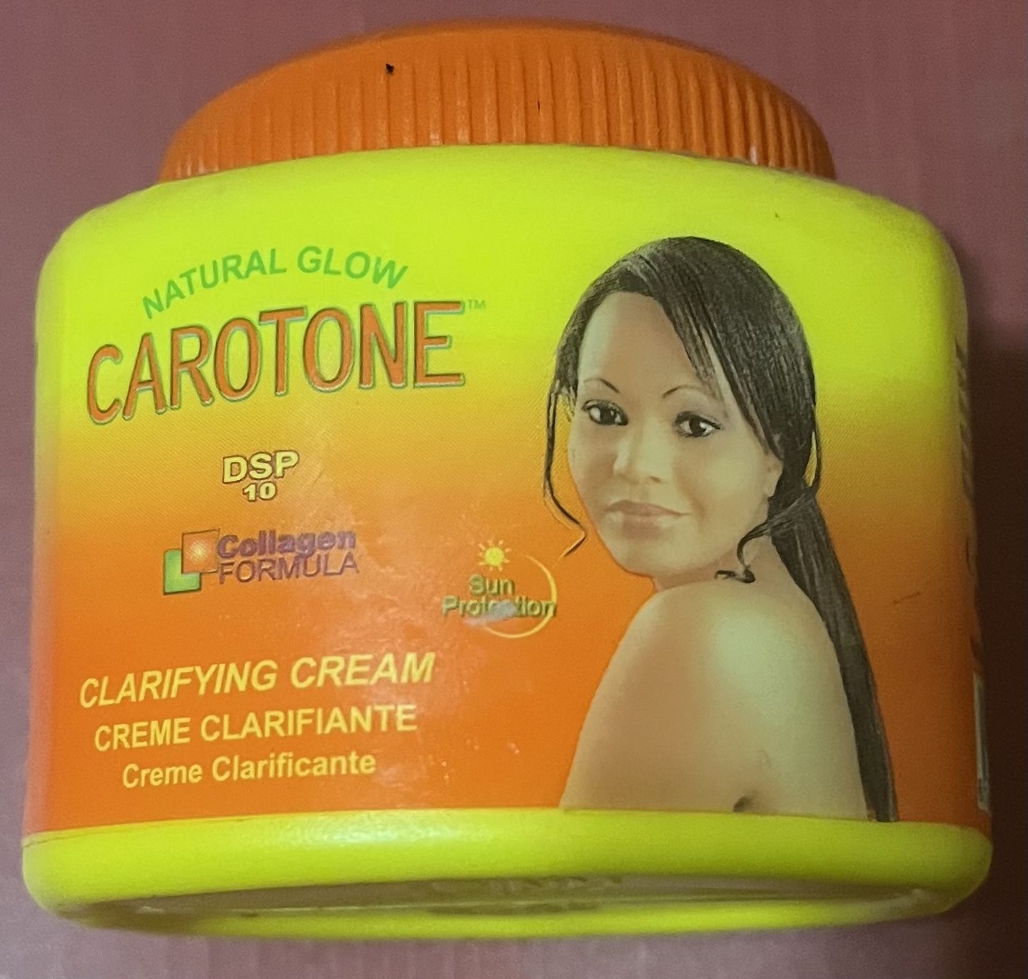 Customer photo review of Carotone Brightening Cream Jar 4.5 oz/135 ml