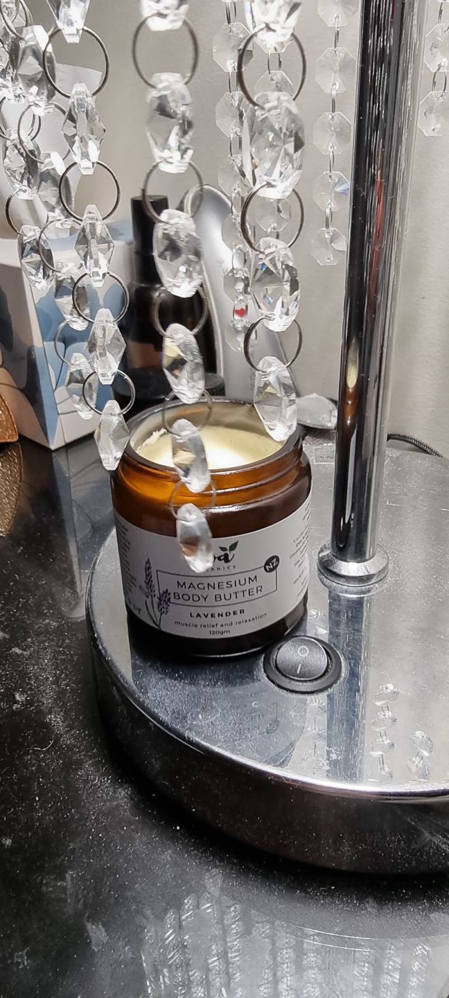 Customer photo review of Magnesium Body Butter with Lavender