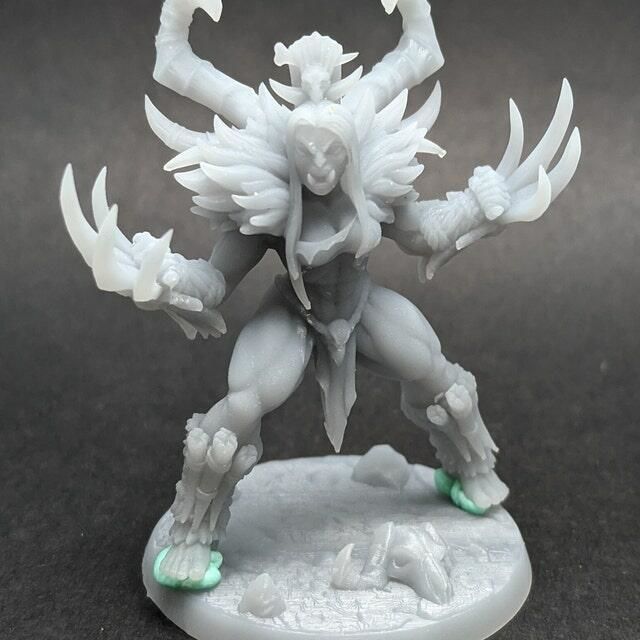 Customer photo review of Vesdra the Shaman - Lady Orc