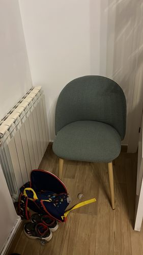 Customer photo review of Funda de Silla Estilo Nórdico - REDONDEADA